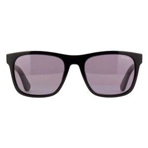 Police Mens Shiny Sunglasses / Black